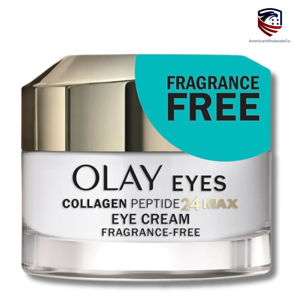 Olay Eyes Collagen Peptide 24 MAX Eye Cream – pack of 1 - wholesale - american wholesale co