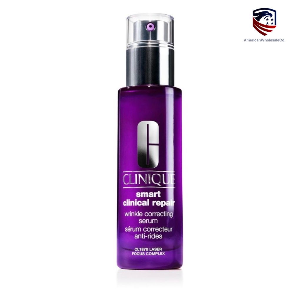 Clinique Smart Clinical Repair Wrinkle Correcting Face Serum With Hyaluronic Acid, Peptides + Advanced Retinoid Serum | Anti-Aging + Hydrating, 1.7 fl. oz.
