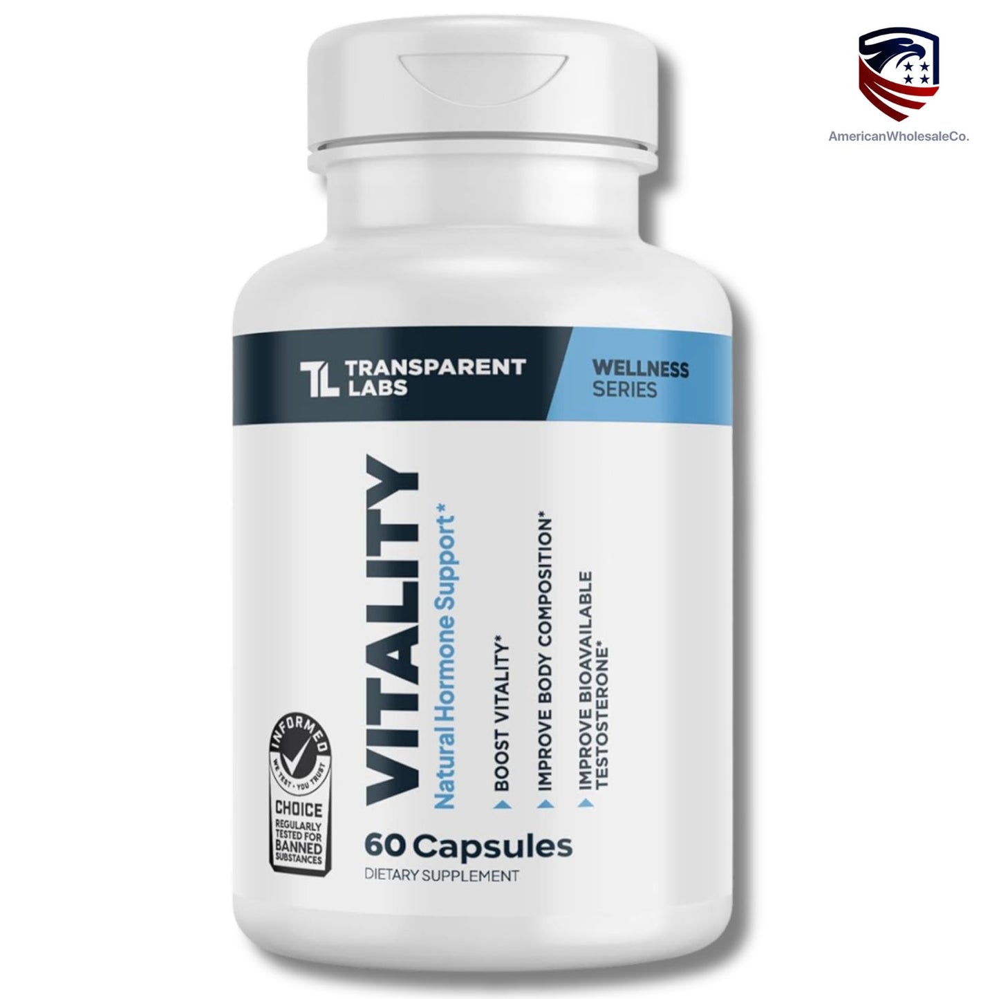 Informed Choice — Regularly Tested for Banned Substances - pack of 1- wholesale - american wholesale co