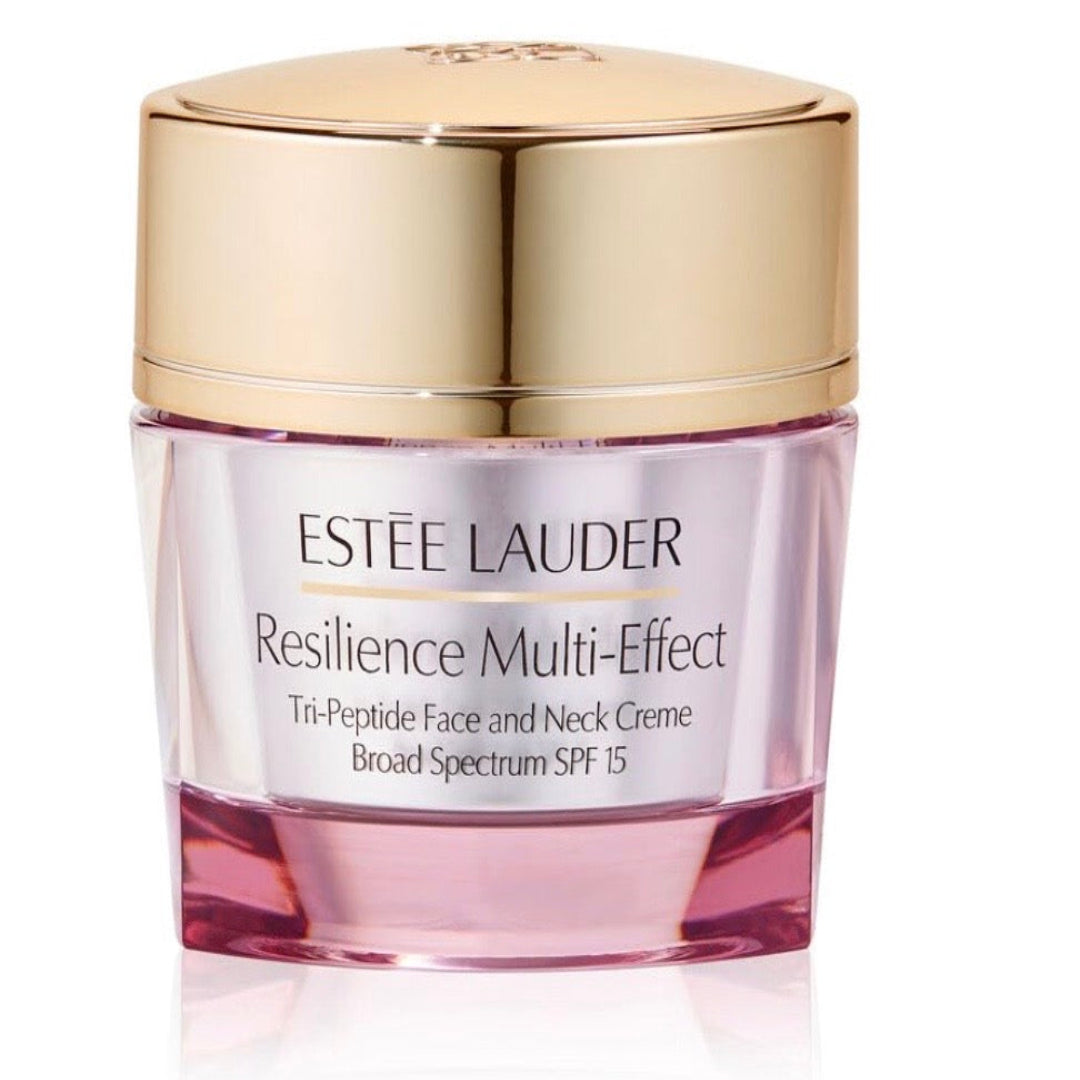 Estée Lauder Resilience Multi-Effect Tri-Peptide Face and Neck Creme Moisturizer, SPF 15