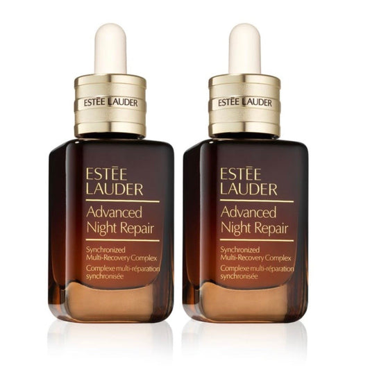 Estée Lauder Advanced Night Repair Duo Serum Synchronized Multi-Recovery Complex with Hyaluronic Acid & Peptides, 1.7 oz.