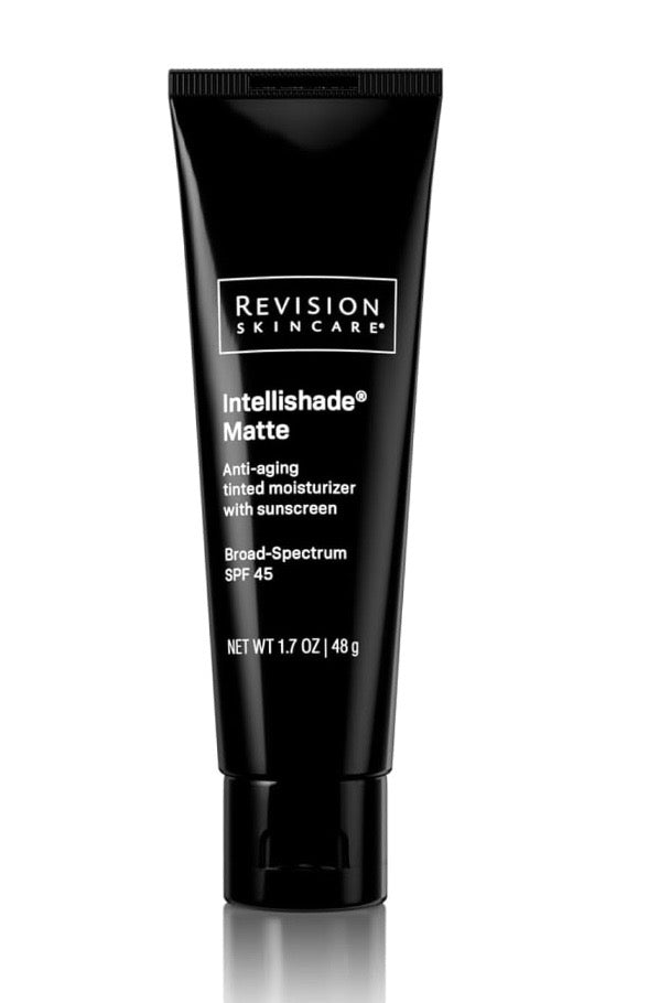 Revision Skincare Intellishade, 5-in-1 anti-aging tinted moisturizer with SPF 45, correct, protect, conceal, brighten and hydrate skin, reduce signs of aging, 1.7oz