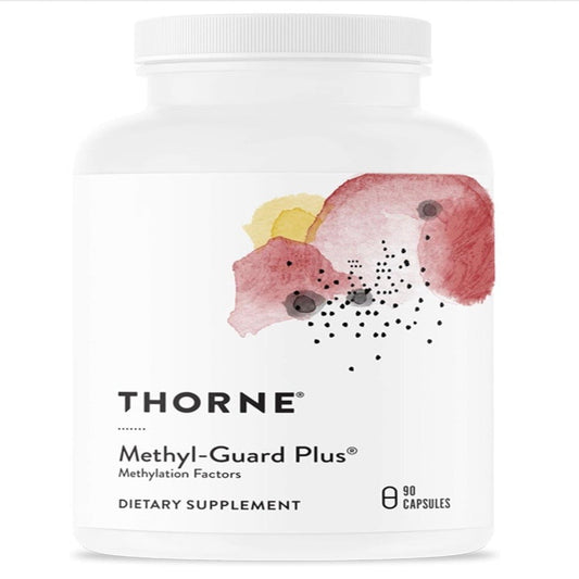 THORNE Methyl-Guard Plus - Active folate (5-MTHF) with Vitamins B2, B6, and B12 - Supports methylation and Healthy Level of homocysteine - Gluten-Free, Dairy-Free, Soy-Free - 90 Capsules