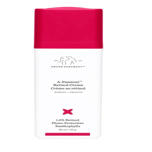 Drunk Elephant A-Passioni Retinol Anti-Wrinkle Cream. Brightening, Restorative and Vegan Face Cream with Vitamin F (30 mL / 1 Fl Oz)