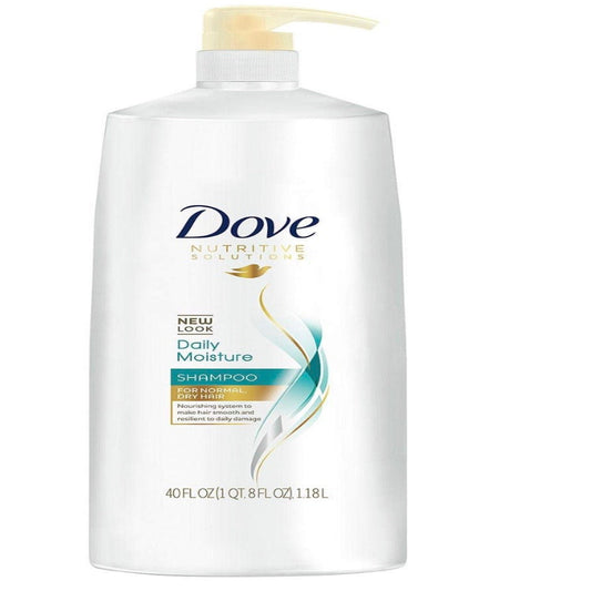 Dove Damage Therapy Daily Moisture Shampoo - 40 Ounce Pump (2 Pack)