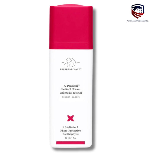 Drunk Elephant A-Passioni Retinol Anti-Wrinkle Cream. Brightening, Restorative and Vegan Face Cream with Vitamin F (30 mL / 1 Fl Oz)